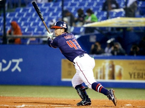 同点の2点タイムリー