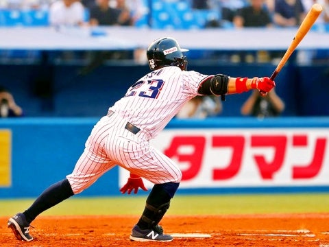 先制のタイムリー