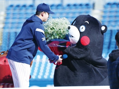 くまモンがサプライズ登場