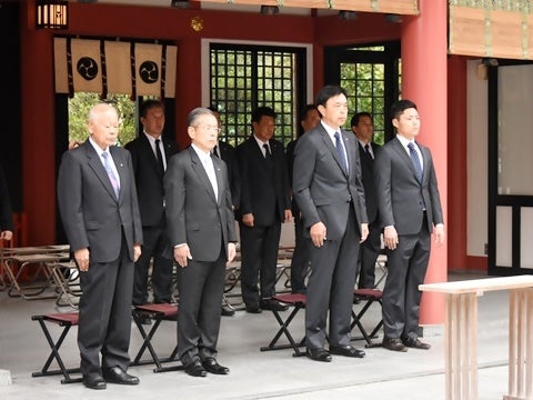 キャンプ安全祈願！ いよいよ明日キャンプイン！