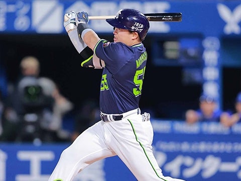 村上選手が2安打1打点の活躍