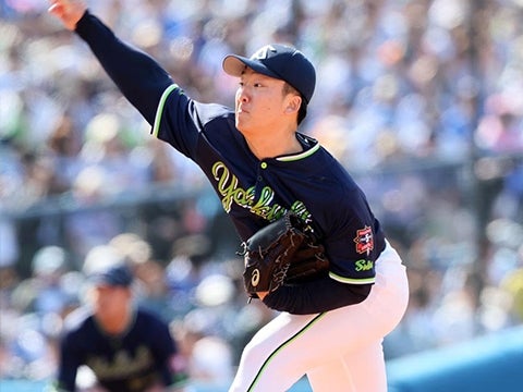 吉村投手が今季初勝利