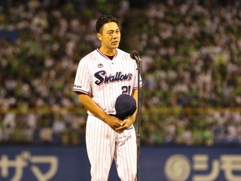 松岡投手「この声援は本当に最高でした」