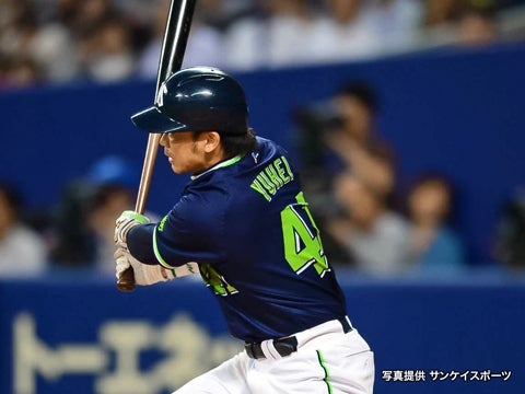 リードを広げるタイムリー