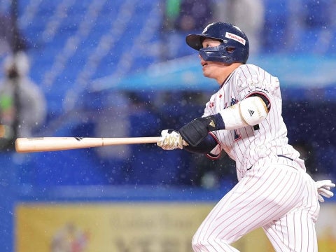 山田選手が2打席連続弾！