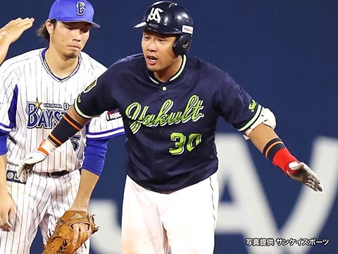 同点タイムリー二塁打