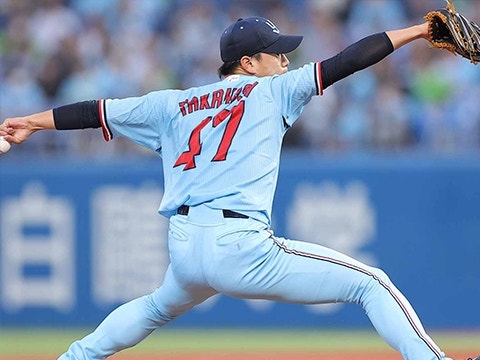 高橋投手が6回4安打2失点の好投