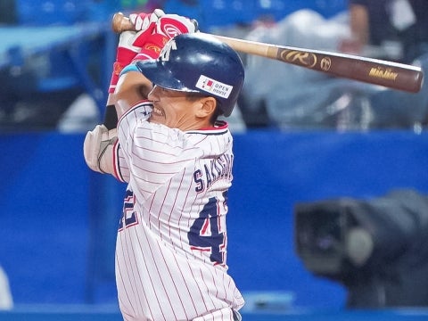 一時逆転の9号2ラン