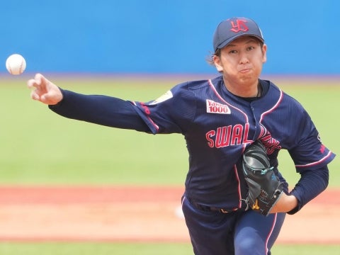 小澤投手が6回3安打無失点の好投を見せる