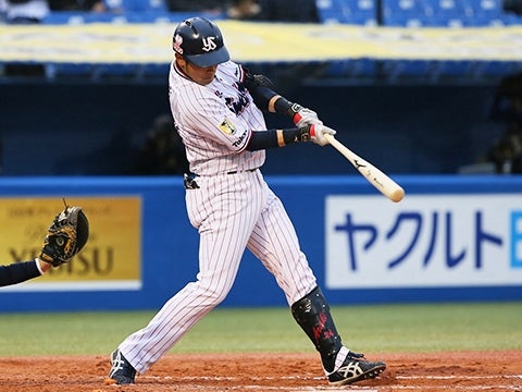 途中出場でタイムリー三塁打