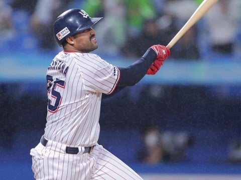 サンタナ選手が3試合連発となる18号ソロ