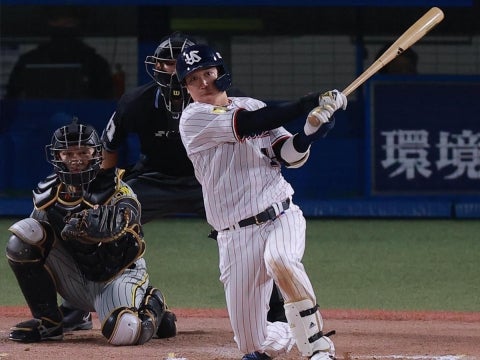 山田選手が8号ソロ