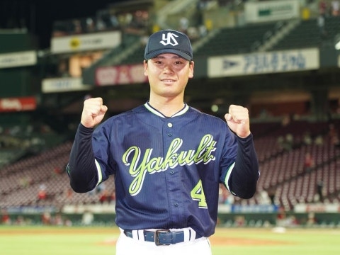 丸山選手が決勝の2点タイムリー二塁打！