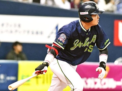 勝ち越しのタイムリー二塁打