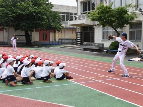 「みんなもこれぐらい投げられるようになるよ」