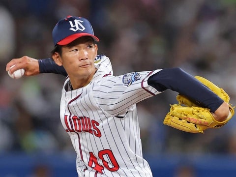 市川投手が好リリーフ