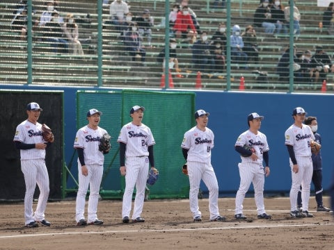 声出しを行う投手陣