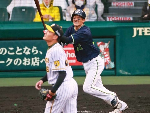 坂口選手が今シーズン第1号