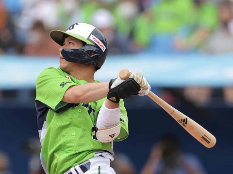 山田選手が19号ソロ