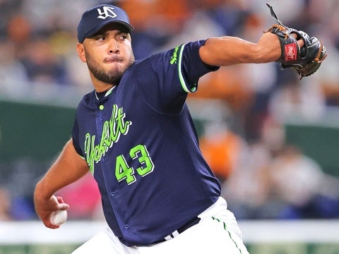 スアレス投手が6回1失点の好投