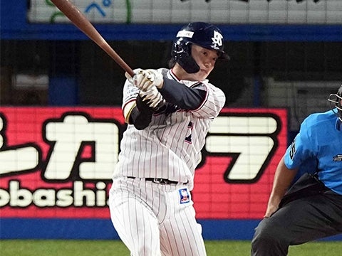 長岡選手がタイムリーを含む、2試合連続マルチ安打をマーク