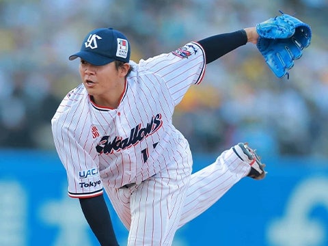 清水投手が今季初セーブ