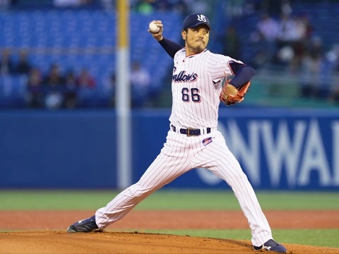 新垣投手は6回3失点