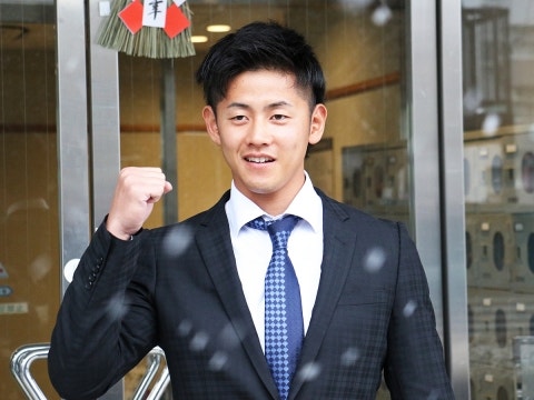 岩田選手「一日でも早く支配下に上がれるように」