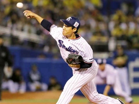 山本投手が引退登板