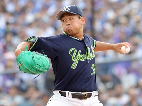 田口投手が気迫の投球