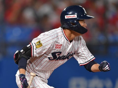 山崎選手がタイムリー含む、マルチ安打