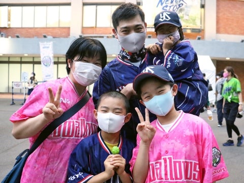 家族でレディースDAYに参加