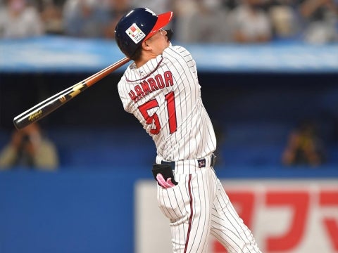 濱田選手が4号ソロ