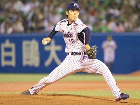 杉浦投手が今季初勝利で優勝マジック「1」！