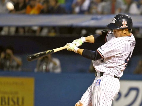 雄平選手が5打数4安打