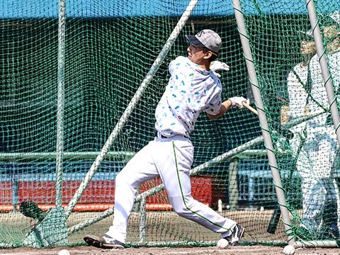 投手陣のバッティング練習！