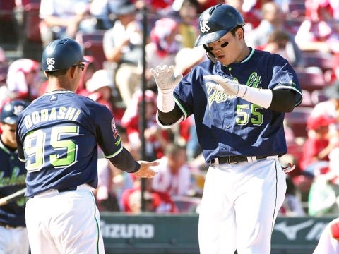 2本の本塁打を含む猛打賞