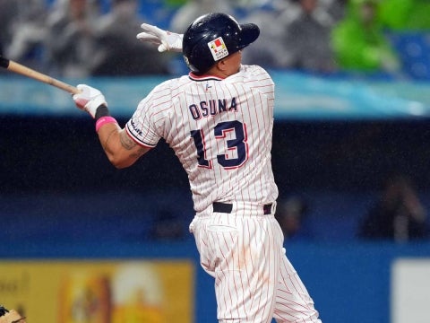 オスナ選手が7号2ラン！