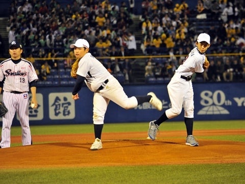 始球式&エスコートキッズ