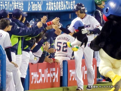 移籍後初アーチは勝ち越しの1号ソロ