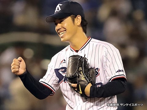 小川投手が2試合連続の完投勝利で今季7勝目！