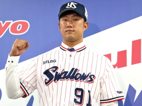 歳内宏明投手が入団会見！