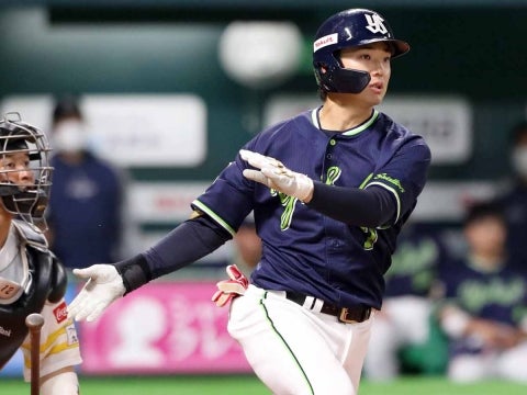 長岡選手が3安打3打点