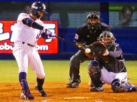 吉田選手がプロ初安打＆初打点