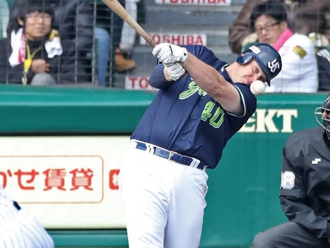 一矢報いるタイムリー