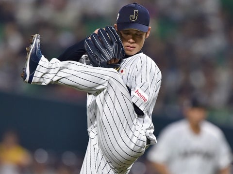 小川投手が強化試合で1イニング無失点！