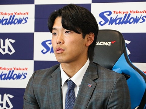 武岡選手「思い描いている自分になれるように」