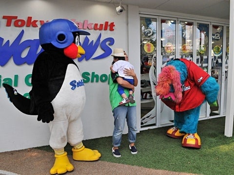 ちびっこが大泣き