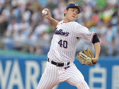 高梨投手が2年振りの白星を挙げる