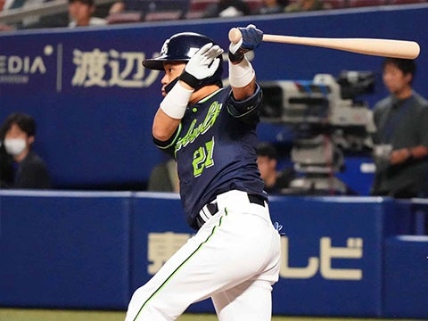 中村選手が2本のタイムリー